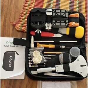 NewvWatch Repair Kit, 192 PCS UPGRADED Heavy Duty Watch Link Removal Batte